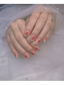 チークネイル(ホログラム追加)