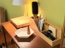 ナチュラリズム/充実のアメニティで身だしなみ