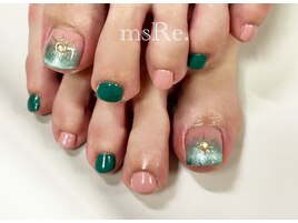 マググラデ×ミラーアートネイル