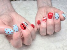 ララビューティ(lala beauty)の雰囲気（夏ネイル）
