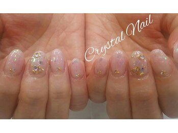 クリスタルネイル ゆめタウン博多店(CRYSTAL NAIL)/スタッズピンクネイル