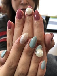 お客様ネイルです