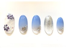 ネイルアンドアイ ミント(nail＆eye mint)/６月キャンペーンネイル