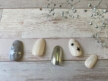 ソウ 難波店 nail salon Sou/スターモチーフnail