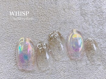 ウィスプ(WHISP)/クリアオーロラフィルムネイル夏