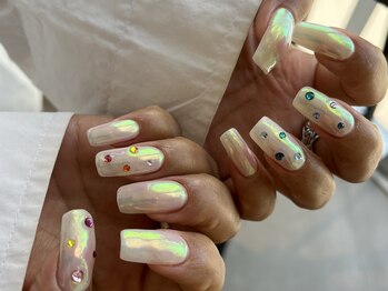 ザ コースト バイ ネオリーブ(The coast by neolive)/オーロラネイル　担当：高橋