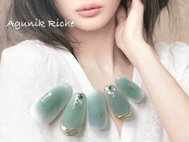 【押し花ネイル】