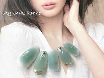 【押し花ネイル】