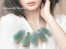 【押し花ネイル】