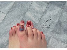 リリー 大阪駅前第一ビル店(Lily)/冬も#フットネイル