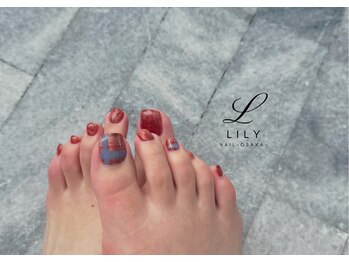 リリー 大阪駅前第一ビル店(Lily)/冬も#フットネイル