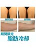 ついに登場☆寝てるだけで脂肪激減　【脂肪冷却+ラジオ波　１部位】　¥9800