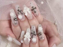 ミイネイル(Me nail)/韓国っぽ長さだしトレンドネイル