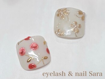 サラ 金山店(Sara)/【Foot】 親指アートサンプル