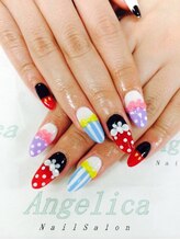 ネイルサロン アンジェリカ(Angelica)/No.49 キャラクターネイル