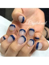 クリスタルネイル ゆめタウン博多店(CRYSTAL NAIL)/フレンチネイル