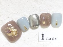 アイネイルズ 新宿店(I nails)/カジュアルブラウンフット