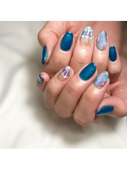 ナナズネイル 西小倉店(NANA's Nail)/梅雨ネイル by石川