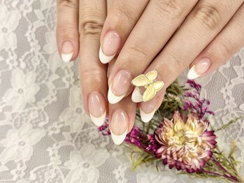 ディーネイル 京橋(D-nail)/立和/美爪☆春一押し蝶々パーツ