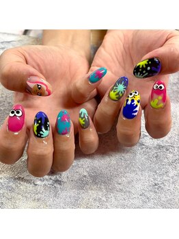 モレリア 心斎橋店(morelia)/キャラクターネイル