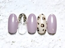 アヤ(AYA)/ヒョウ柄ネイル