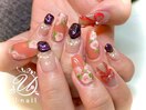 お花ネイル