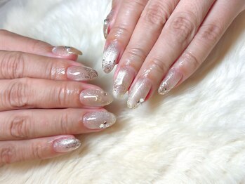 サニーデイズ ネイルアンドビューティー 曙橋店(SunnyDays Nail&Beauty)/シンプル◎ベージュマグネット