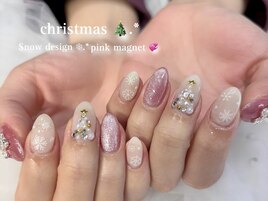 クリスマスネイル