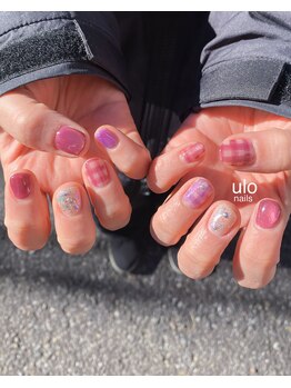 ウロネイルズ(ulo nails)/マグネットチェックネイル
