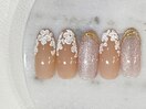 【新作】白花ネイル