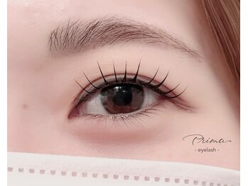 プリマ(Prima)の写真/\トレンド~ナチュラルまでお任せ*抜け感◎/まつげパーマ×アイブロウのセットメニューも人気☆