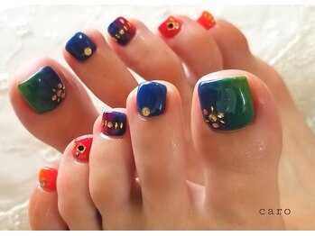 カロ スリムアンドビューティー(caro)/グラデーションネイル