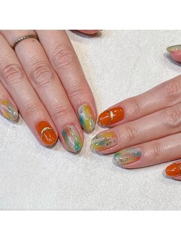 ビューティマーケット アングゥ(BEAUTY MARKET ungu)/マンスリーネイル