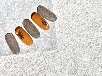 ネイルグラマラス 西新井店/《パラジェル》秋フラッシュ