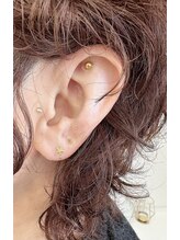 ラブリエ(La Briller)/耳ツボジュエリー（両耳10粒）