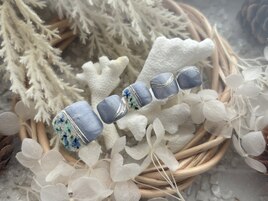 夏ニュアンスフットネイル