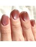 パラジェル【オフ無料ケア込】≪Hand≫オフィスにも人気*ラメフレンチ