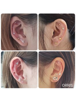 オリス(ORRIS)/耳つぼジュエリー♪
