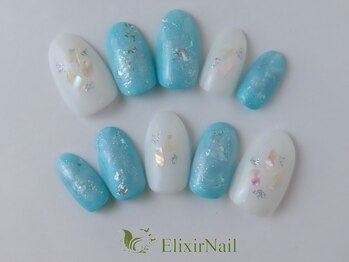 エリクサーネイル 新橋(Elixir Nail)/定額a シンプル/クーポン使用