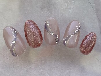 シエルネイルスタジオ 新宮店(Ciel nail studio)/【定額★トレンドアート】No.4