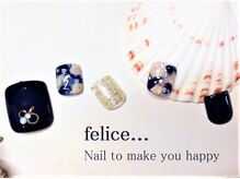 ネイルサロン フェリーチェ 東川口店(Felice)/【定額フットネイル】¥8500