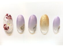 ネイルアンドアイ ミント(nail＆eye mint)/６月キャンペーンネイル