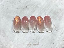 ユーケーネイル(uk nail)/シンプルアート6000円