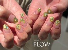 フロウネイル(Flow nail)の雰囲気（ぼこぼこデザインも人気です。）