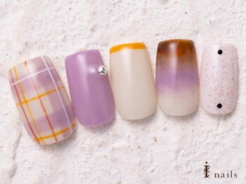 アイネイルズ 横浜WEST店(I-nails)/チェックグラデ9480円