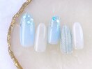 梅雨ネイル￥6980