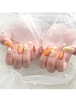 シュシュ(Chou Chou)/ひまわりネイル