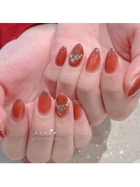 マグネットにシンプルストーン