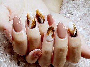 ミリュウ(Milieu)/コーヒーマーブルワンカラー