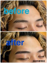 【DOPE:ドープ】新宿駅前（メンズ眉毛サロン/眉毛専門/アイブロウ/眉毛パーマ/まゆげ)/[メンズ/眉毛/アイブロウ/新宿]